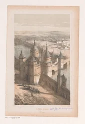 Stadspoort in de dertiende eeuw