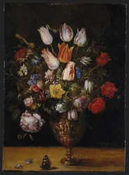 Bloemen in een vaas