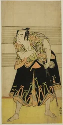 De acteur Sawamura Sojuro III in een onbekende rol