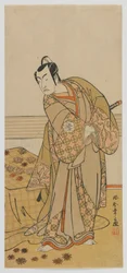 De acteur Matsumoto Koshiro IV, Edo-periode, late jaren 1770
