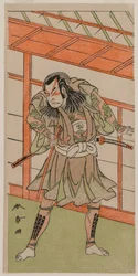 De acteur Onoe Matsusuke