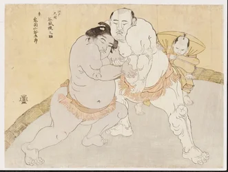 De Wedstrijd tussen Tanikaze Kajinosuke en Kimenzan Tanigoro