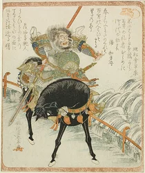 Chohi (Zhang Fei) op Black Horse