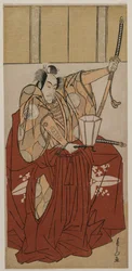 Ichikawa Monnosuke II als Urabe no Suetake