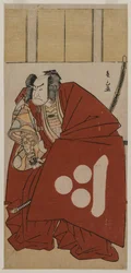 Nakamura Nakazo I als Watanabe no Tsuna, 1781