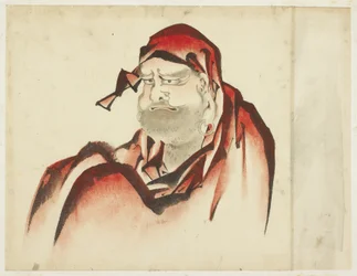 Rood-Geklede Daruma