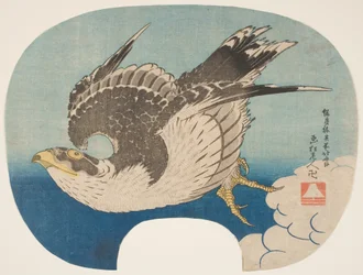 Een Havik in Vlucht, ca. 1840