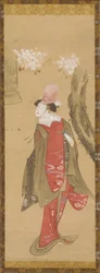 Een danser, Kiyohime, een kersenboom en de bel van Dojo-ji