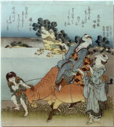 Uitzicht op Koshigoe vanaf Shichirigahama