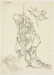 Jo en Uba; Thema van Takasago, ca. 1815-1849
