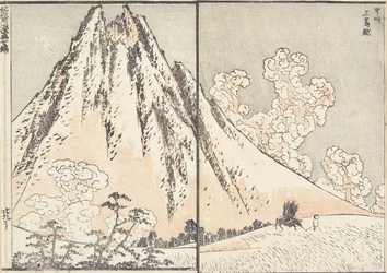 Mishima-pas in de provincie Ko_shu_, 1817