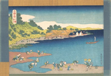 Noboto in Shimosa, uit de serie Duizend afbeeldingen van de zee, 1832-33