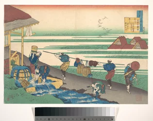 Gedicht van Dainagon Tsunenobu (Minamoto no Tsunenobu, Katsura no Dainagon), uit de reeks Honderd gedichten uitgelegd door de kindermeid (Hyakunin isshu uba ga etoki)