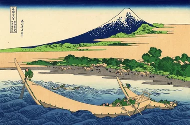 Kust van Tago Bay, Ejiri bij Tokaido, ca. 1830