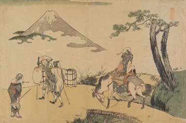 De top van de berg Fuji