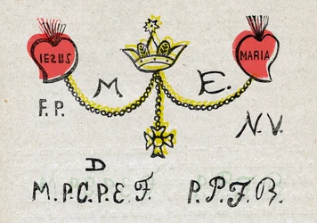 TATTOO HARTEN VAN JEZUS EN MARIA