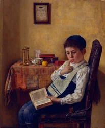 Een Yeshiva-jongen