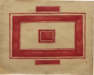 Plafondplan voor het Rode Theater, Leningrad