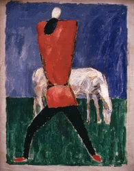 Man en Paard
