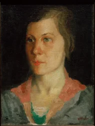 Portret van de vrouw van de kunstenaar, 1933