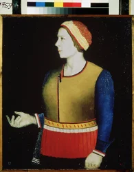 Portret van de vrouw van de kunstenaar