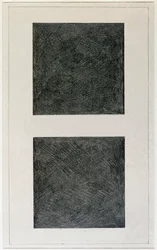 Suprematistisch element: twee vierkanten