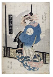 courtisane, Edo-periode na 1818
