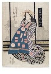 courtisane, Edo-periode na 1818