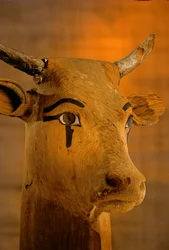 Koeienkop sculptuur, KV35; Amenhotep II