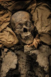 Mummie van Amenhotep III, grootvader van Toetanchamon, KV 35, Toetanchamon; 18e Dynastie