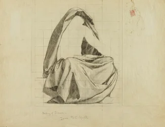 (Rotunda van het Capitool van de staat Iowa) (Wetenschap, studie voor panel)