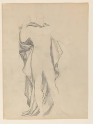 Studie voor mannelijk figuur