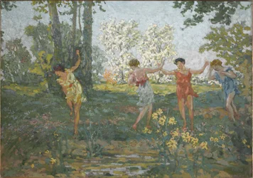 Eurydice gebeten door een slang, 1913