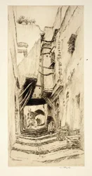 Trappen en deuropeningen, Algiers