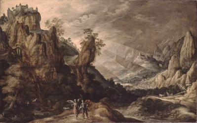 Landschap met Tobias en de Engel