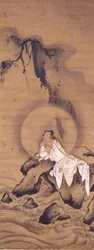 Kannon (Avalokitesvara) in witte gewaden