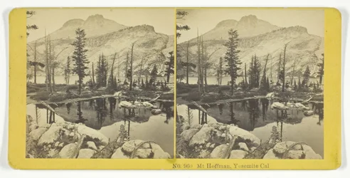Mt. Hoffman, Yosemite, Cal., 1855-75. Makers: Kilburn Brothers, BW Kilburn
