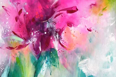 Levendige roze bloesem