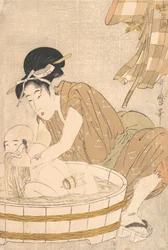 Bad tijd Gyozui, ca. 1801