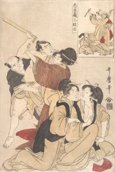 Chushingura Act III, ca. 1800