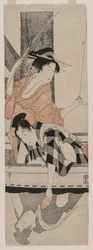 Koppel in een boot, ca. 1799