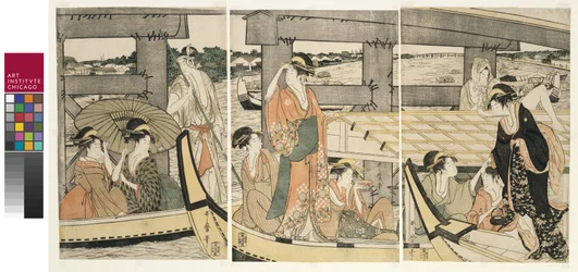 Bovenop en Onder de Ryogoku Brug