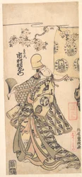 De acteur Ichimura Uzaemon IX