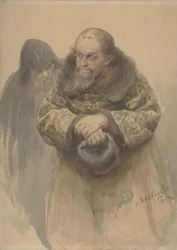 Twee Russische mannen, 1904