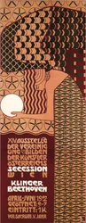 Poster voor de Wenen Secession tentoonstelling, 1902