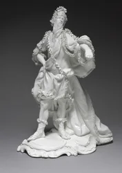 Oceanus, Frankenthal Porselein Fabriek, Duitsland, ca. 1765