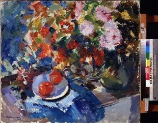 Asters en tomaten