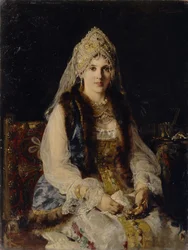 Boyars Vrouw, 1880