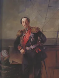 Portret van Graaf Nikolay Nikolayevich Muravyov-Amursky 1809-1881, 1863