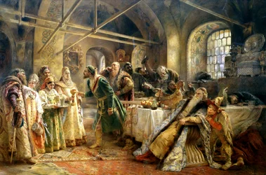 De kusceremonie, 1895.